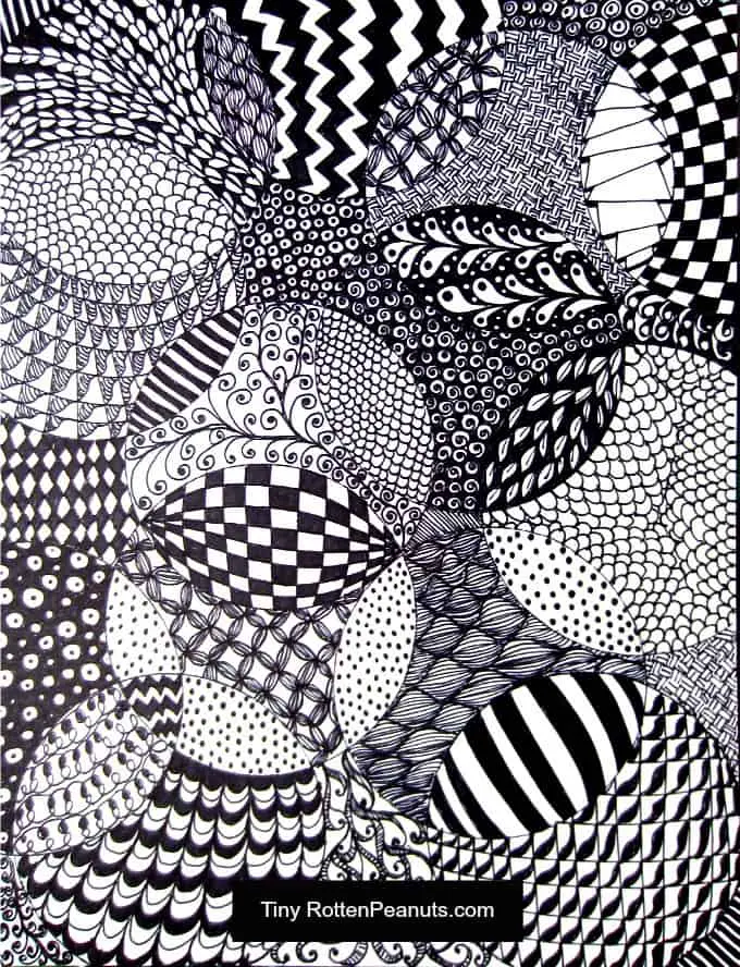 Patsheet13 Jpg 800 1 000 Pixels Doodle Patterns Tangle Patterns
