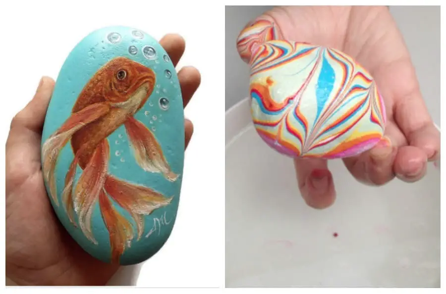 Painted rocks