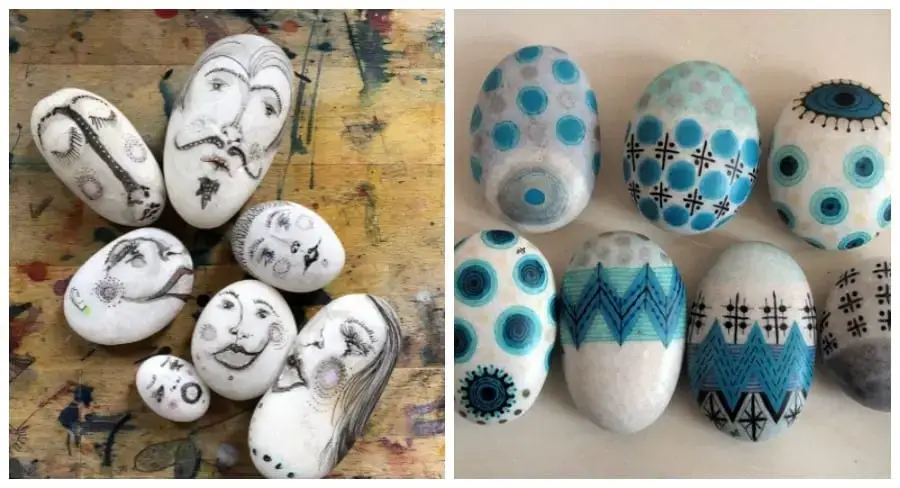 15 Amazing STONE Craft Ideas, Rocks, Pebbles & Stones Craft Ideas