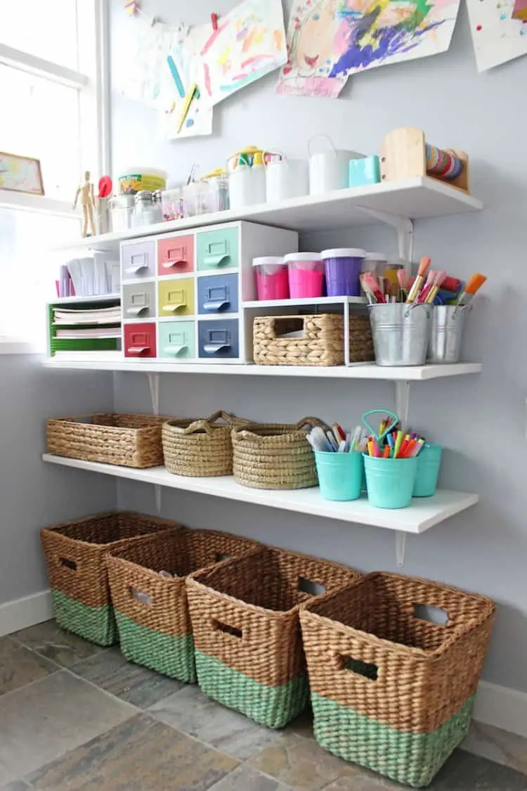 Kid art room idea