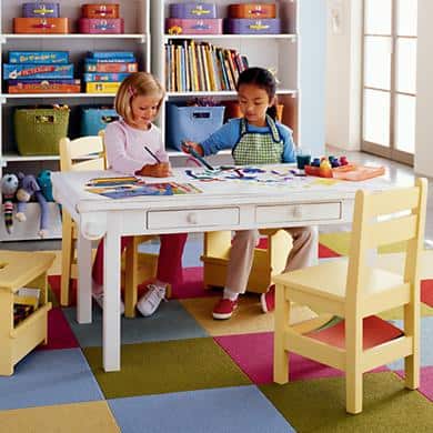 kids' adjustable activity table