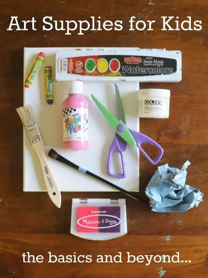 Basic Art Materials For Children