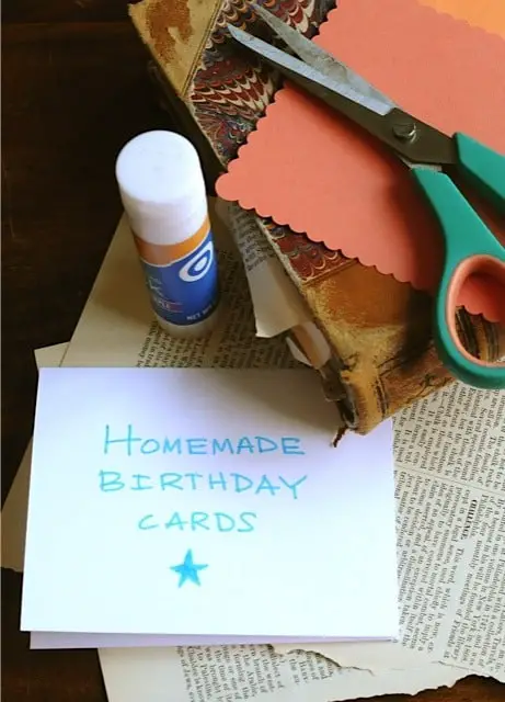 homemade birthday cards