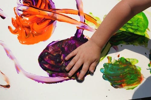 finger painting