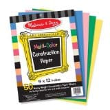 melissa and doug construction paper