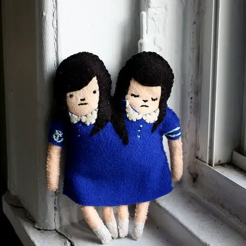 felt dolls - Olivia Mew