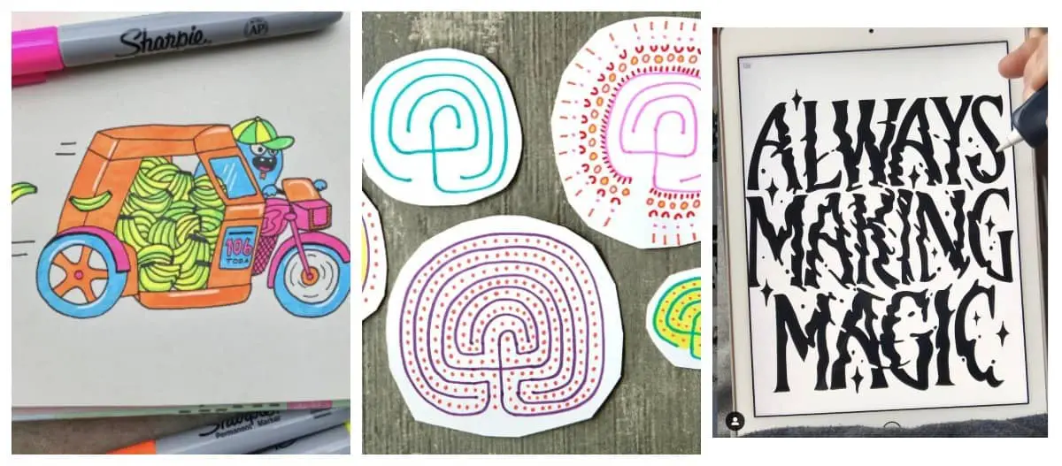 33 Gorgeous Sharpie Art Ideas For Kids and Adults – Craftwhack