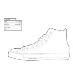 sneaker coloring book