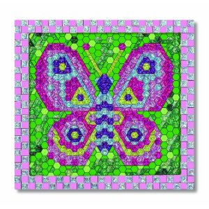 butterfly mosaic kit