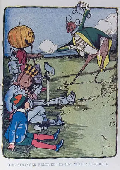 The Marvelous Land of Oz - illustrated by John R. Neill