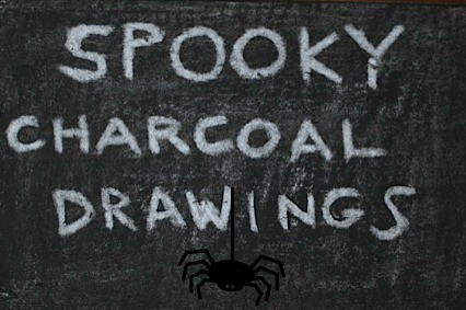 Spooky Charcoal Drawings | Artchoo.com