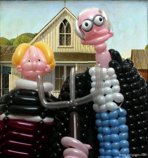 balloon american gothic