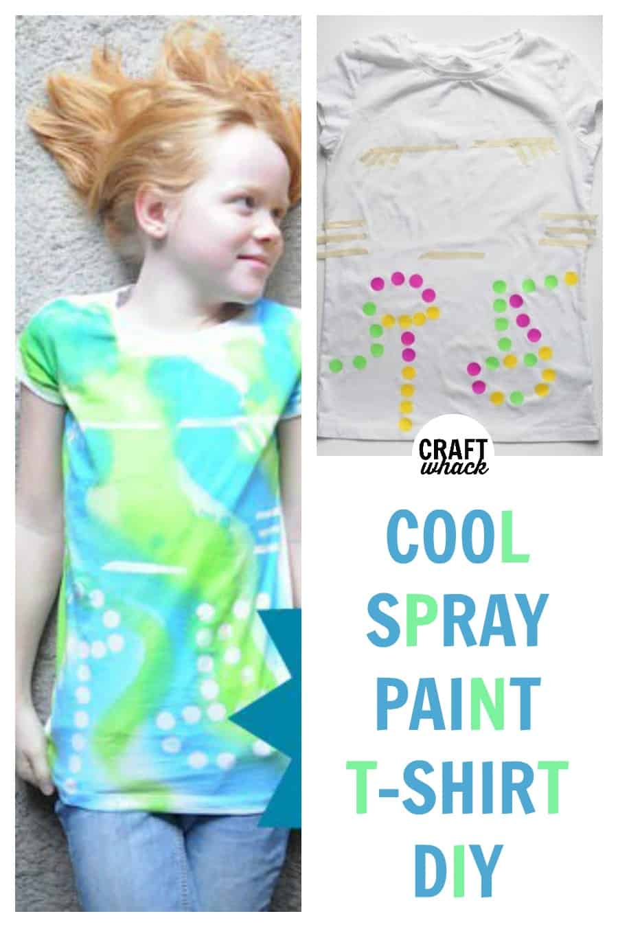 Cool Sprayed T-Shirt Project