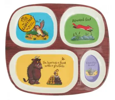 Gruffalo divided plate