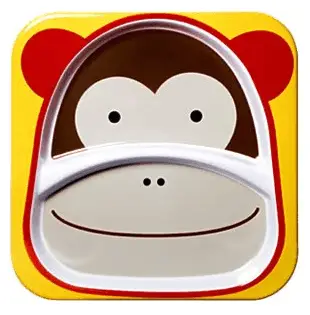 Monkey divided plate