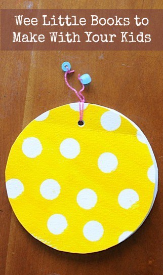 Mini Circle Book Project to MAke with Your Kids • Artchoo.com