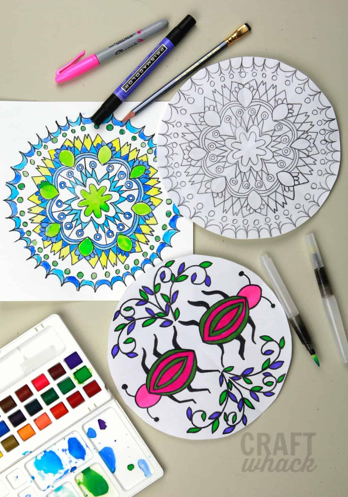 How To Draw Simple Beautiful Mandalas Easy Beginner Guide