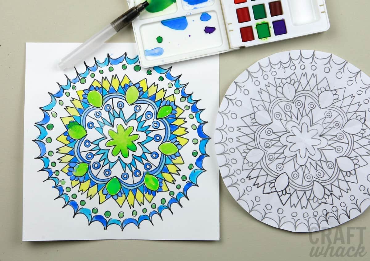 Featured image of post Mandala Art Easy Circle