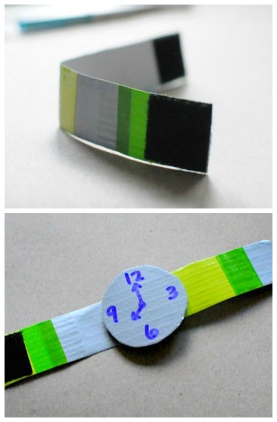 making duct tape watches • Artchoo.com