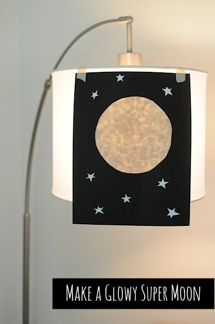 Easy Moon art project for kids • Artchoo.com