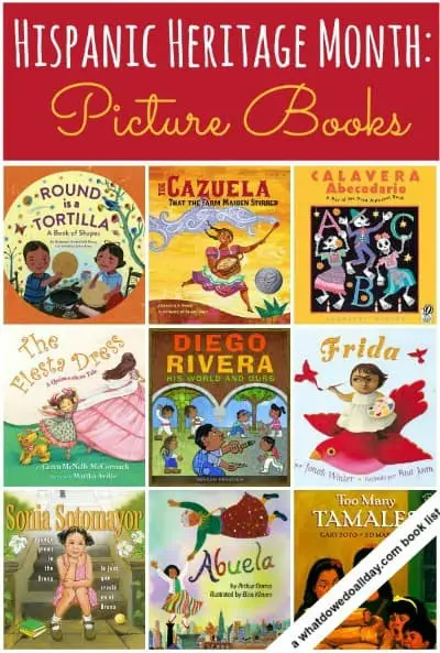 Creative Books for kids for Hispanic Heritage month