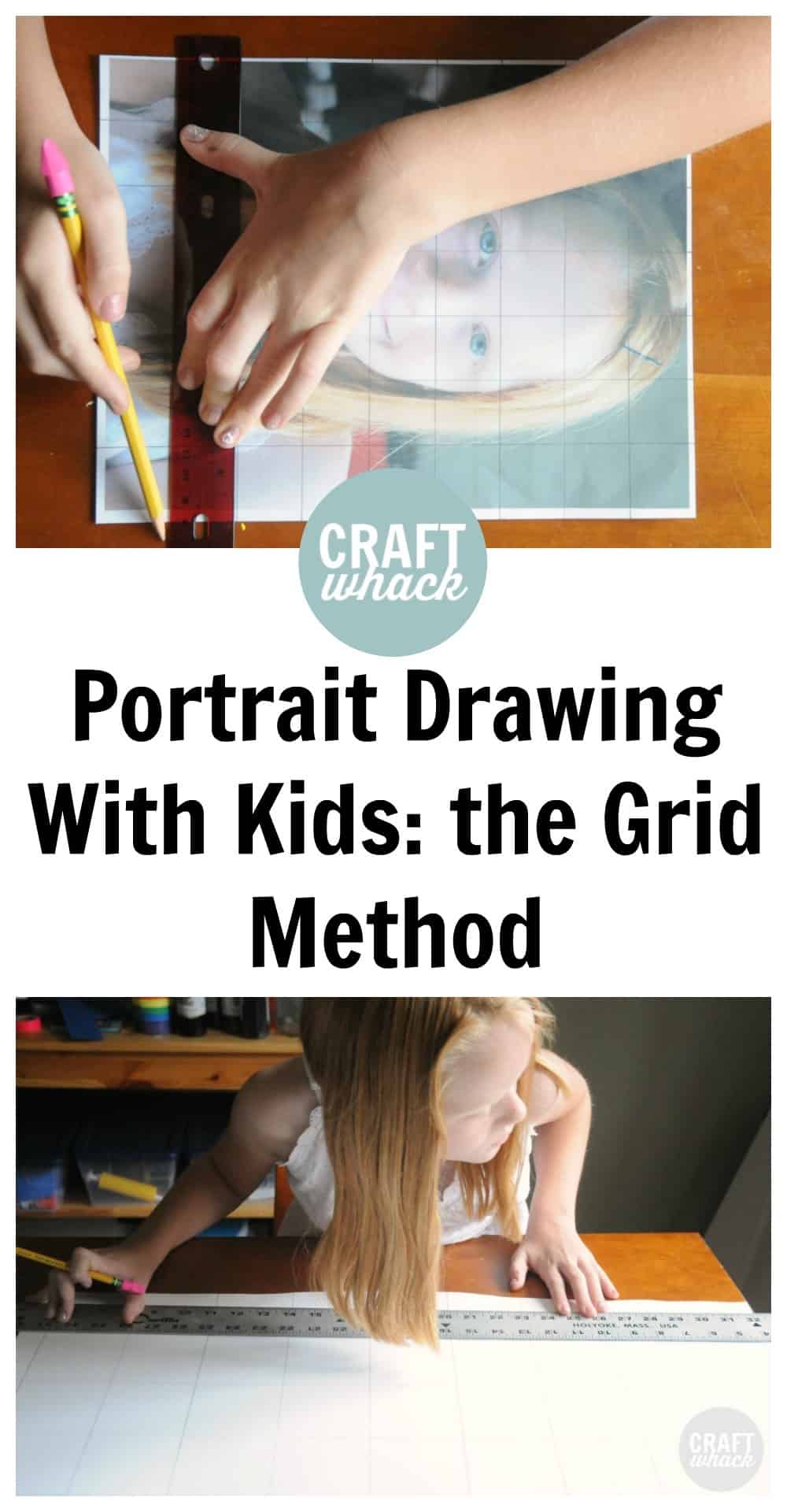 grid method draw faces