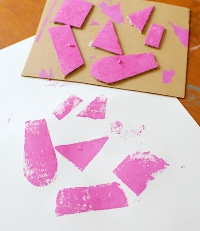 Brayer for spread glue at home