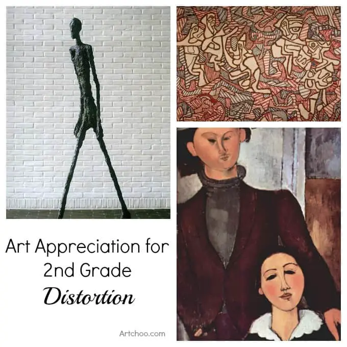 Appreciation 2nd Grade: Distortion · Craftwhack