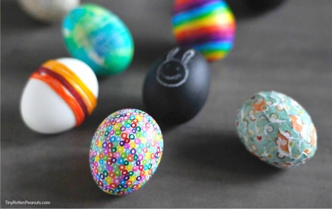 alternative ways to decorate Easter eggs by Craftwhack