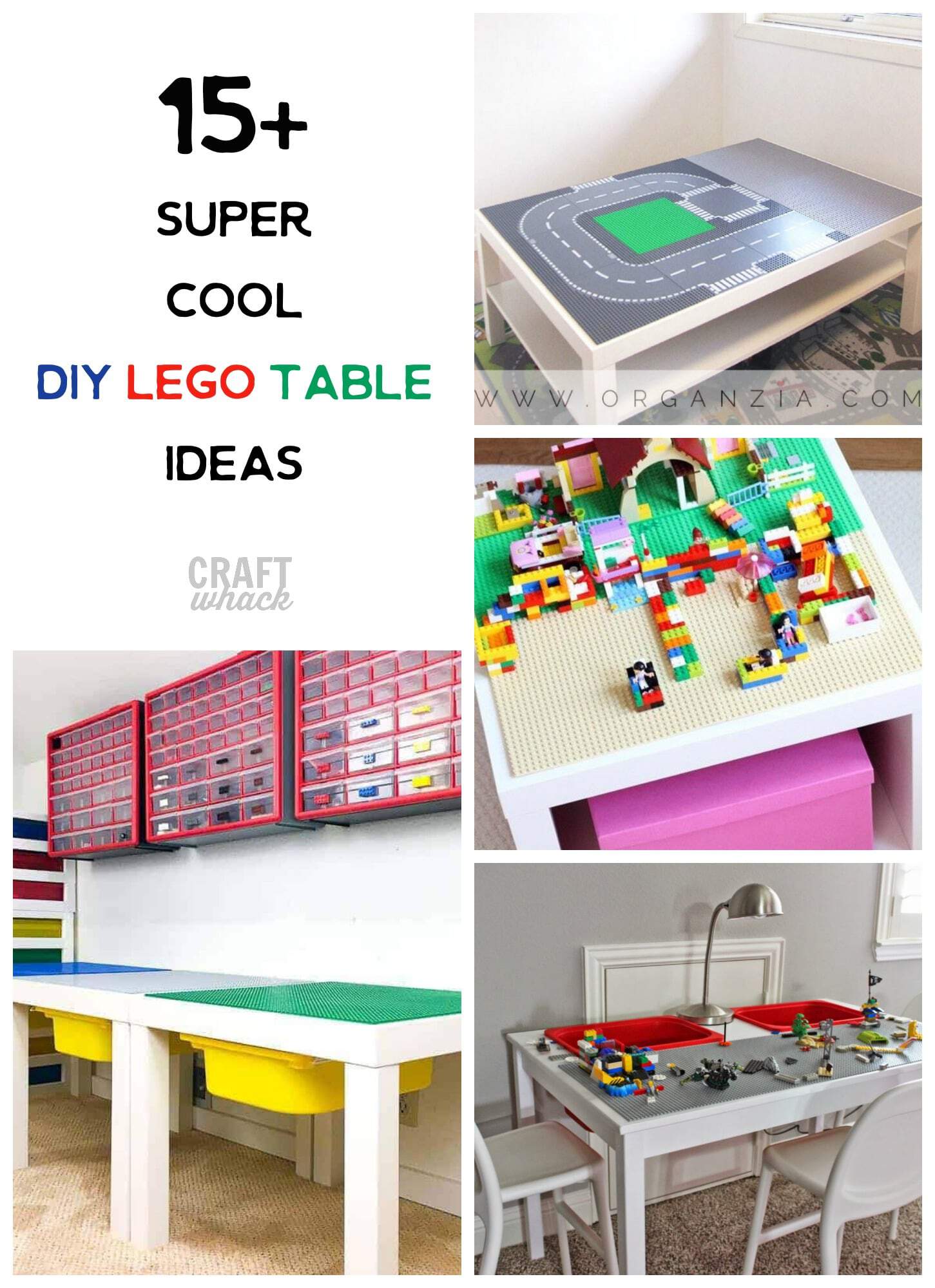 Lego table ideas diy hot sale