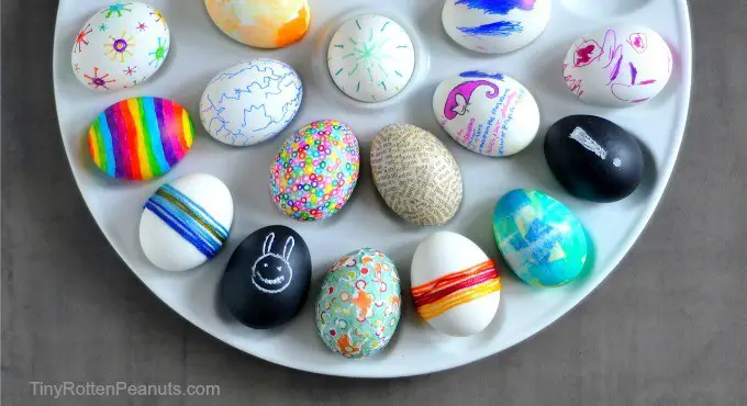 5 Alternative Easter egg decorating ideas from Craftwhack.com