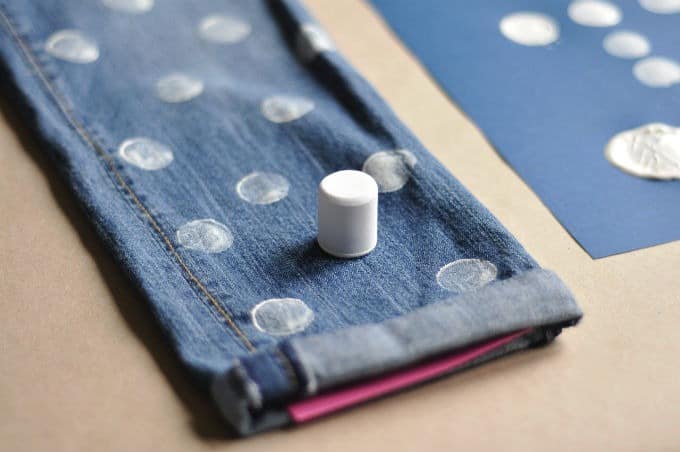 Diy Dotty Jeans Craftwhack