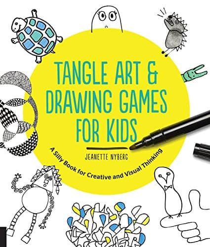 Tangle Art and Drawing Games for Kids book