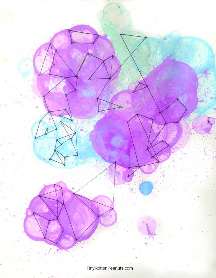 do some bubble geometry drawing