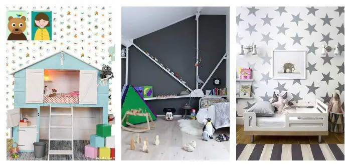 cool ideas for kids' walls