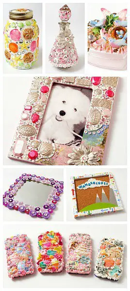 Mod-Podge-Collage-Clay-Decoden