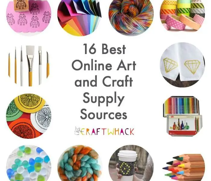 cheap craft supplies websites