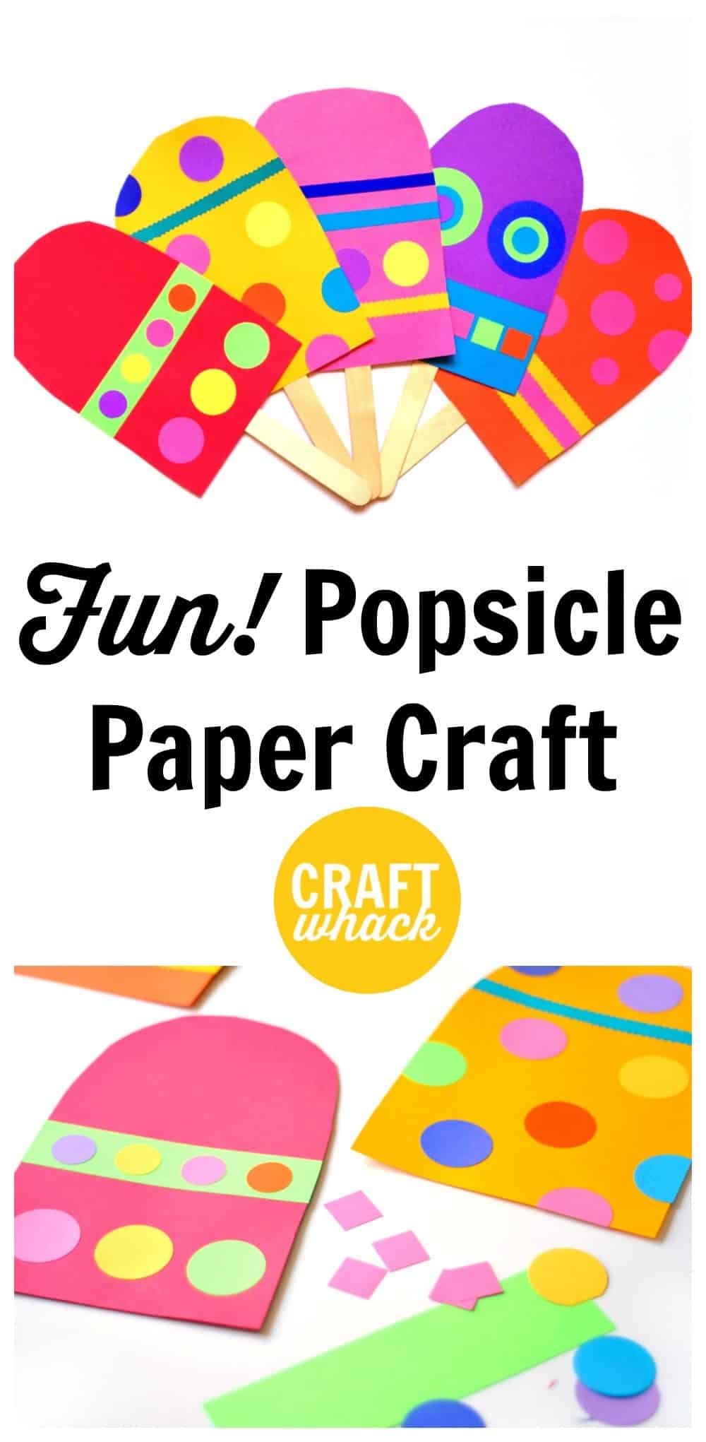 popsicle paper craft