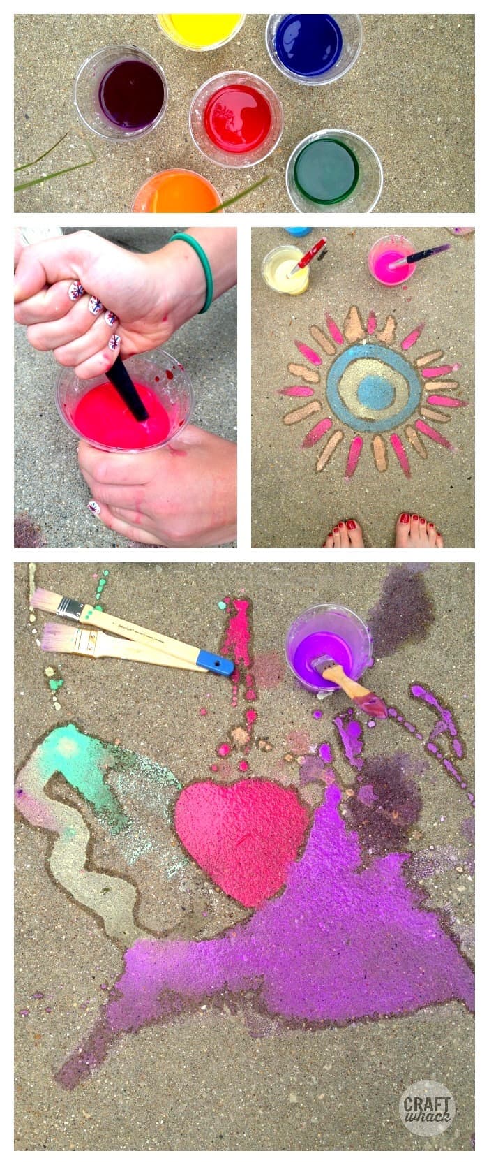 sidewalk chalk paint diy