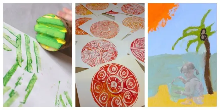 25 Cool Printmaking Ideas For Kids Craftwhack