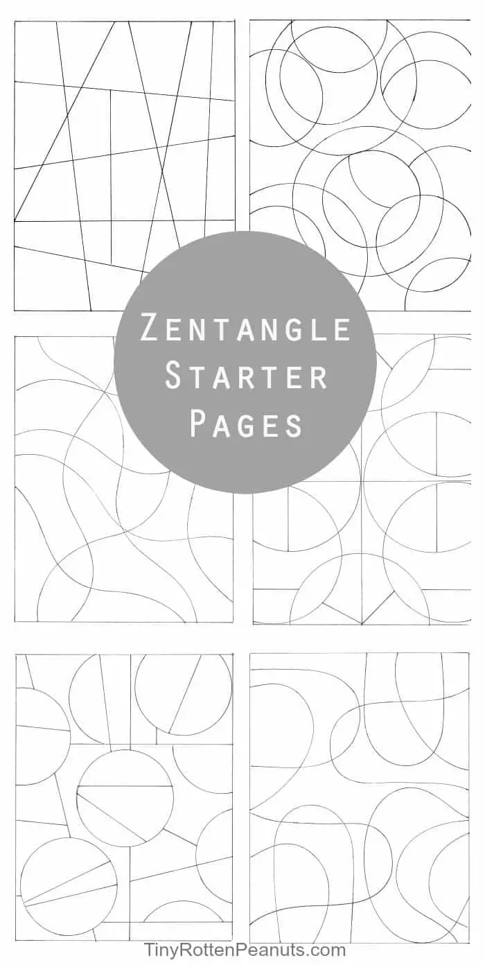 Pdf zentangle patterns beginners