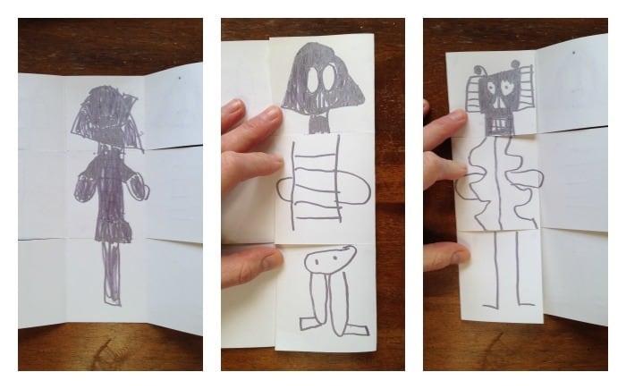 Exquisite Corpse book project