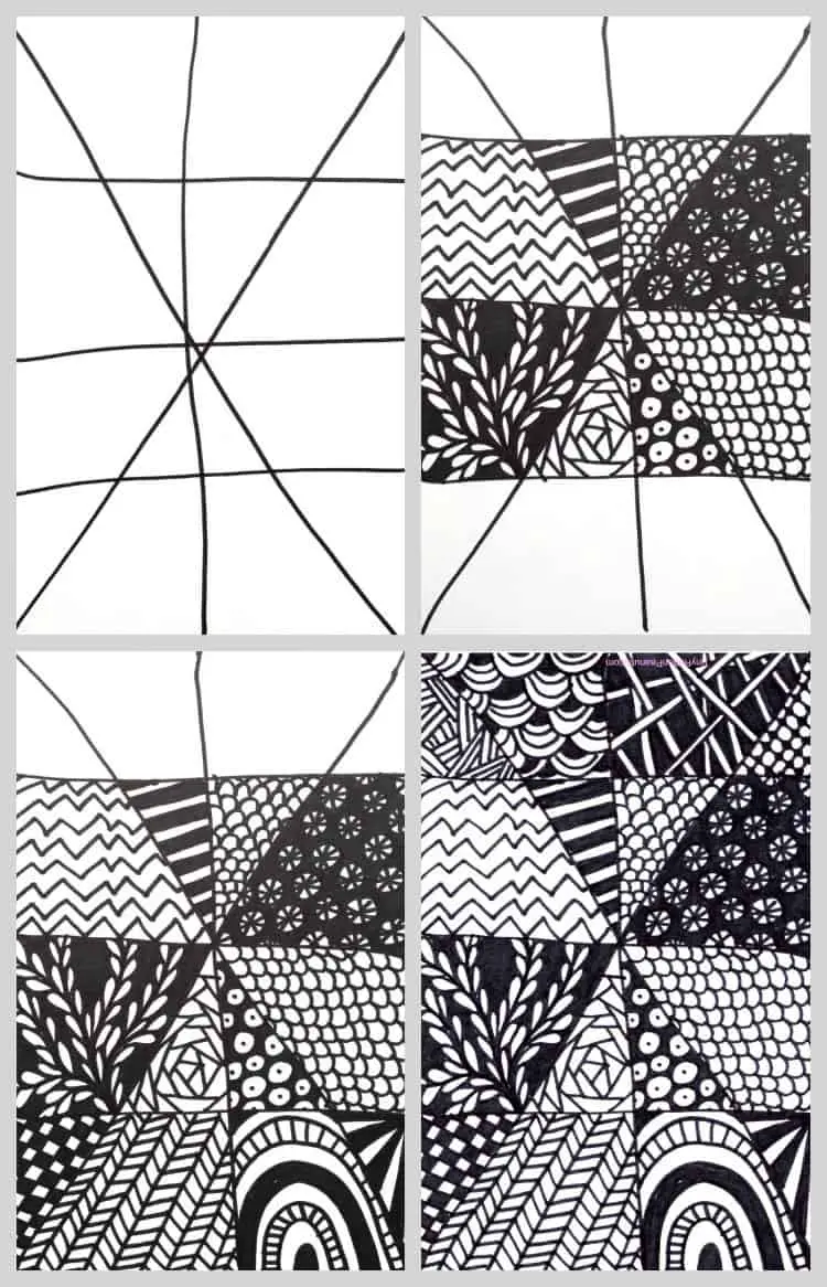 Easy Zentangle Project!