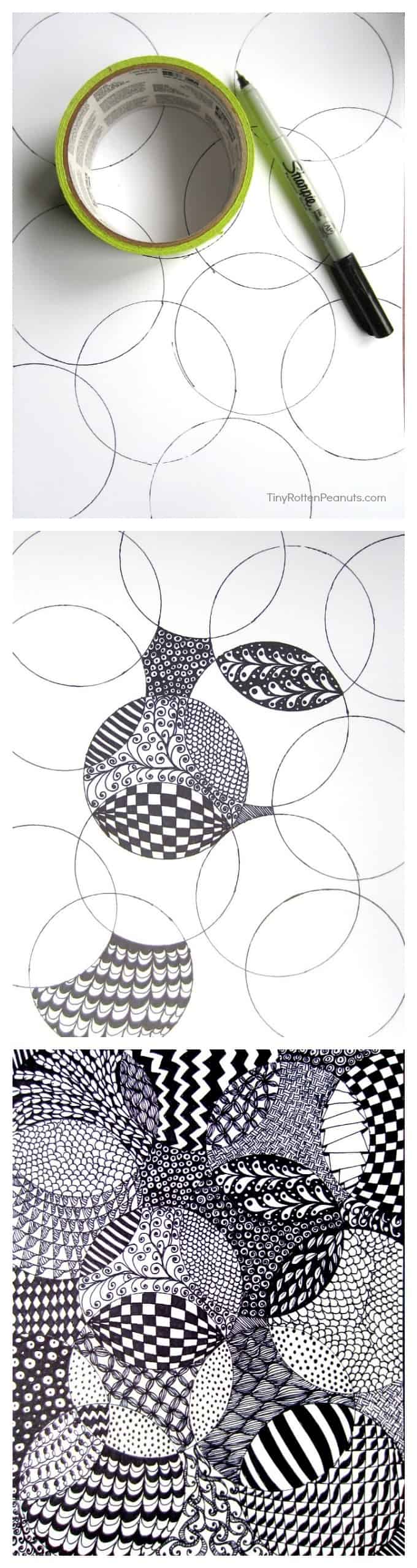 Easy Zentangle