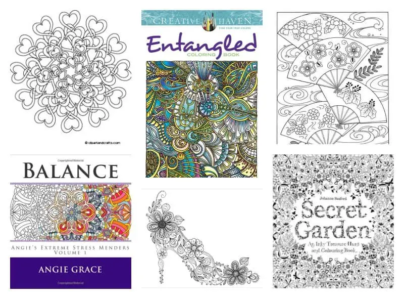 Coloring pages for adults! Great resource