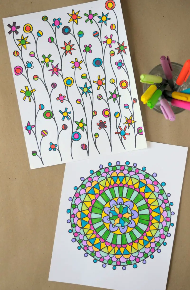 Awesome New Coloring Pages for Adults • Craftwhack