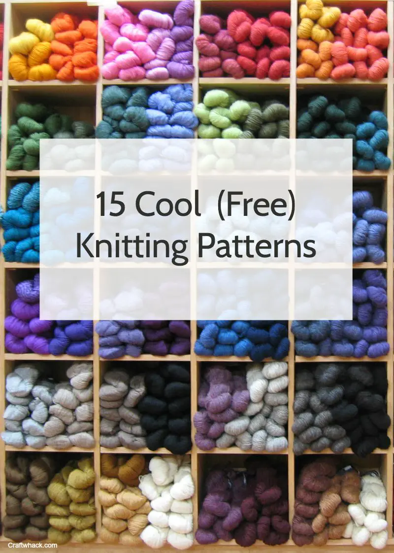 15 Really Lovely Free Knitting Patterns