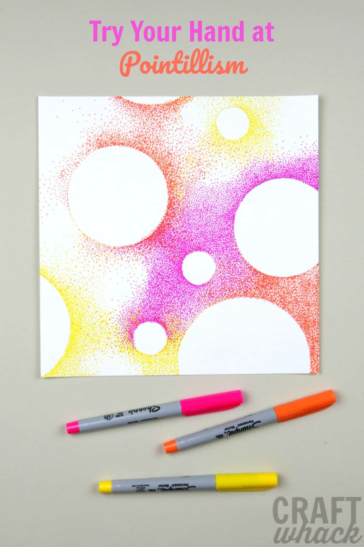 Dotty Art Technique: Pointillism · Craftwhack