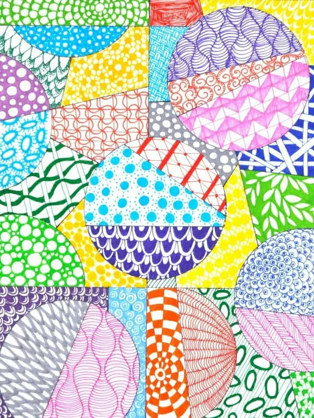 How to Zentangle- how to get started, which materials to use, easy Zentangle ideas, and cool inspiration