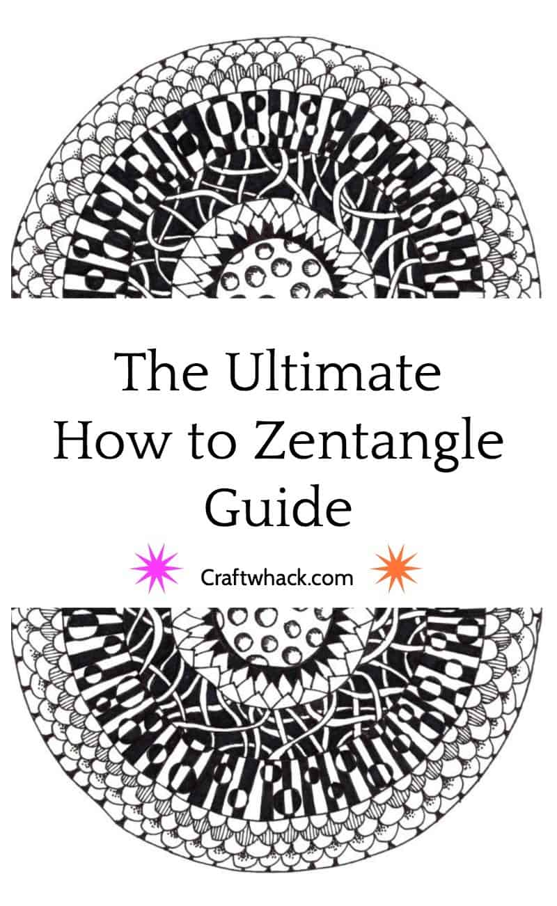 How to Zentangle - how to get started, what to use, cool beginning (and more advanced) projects, and lots of inspiration here
